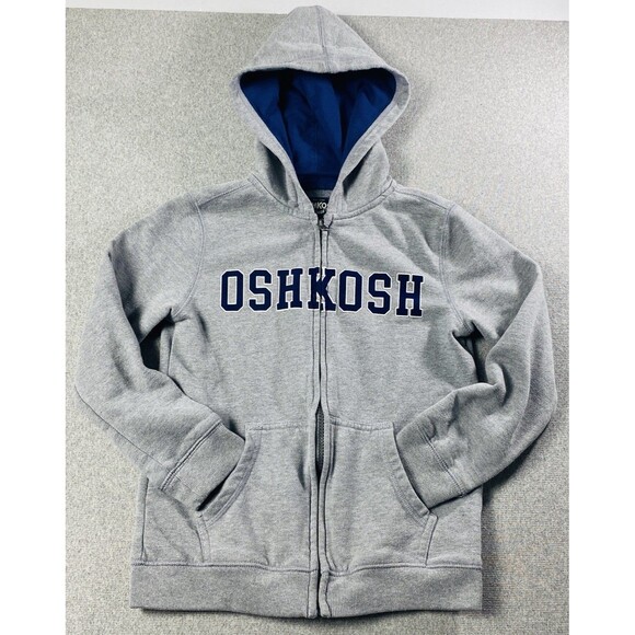 oshkosh b'gosh Boys Hoodie Full Zip Size 10/10A - Picture 1 of 3